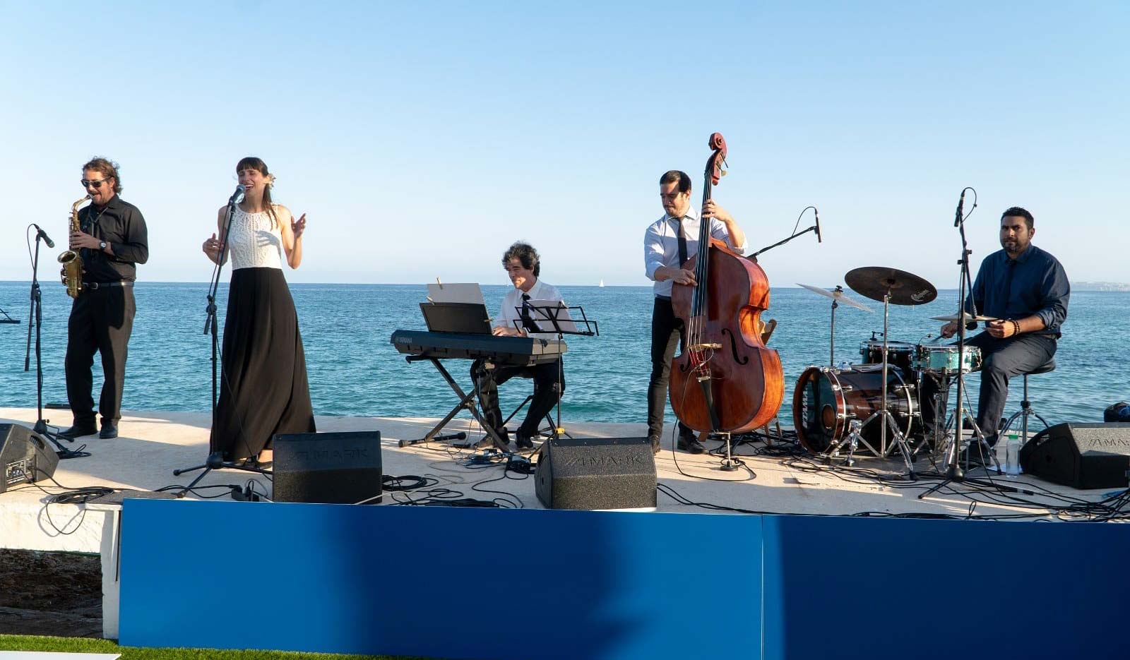 Cuarteto y quinteto de Jazz, música en vivo eventos
